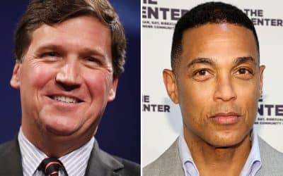 LNAW April 30, 2023 Tucker Carlson and Don Lemon hire the same attorney.